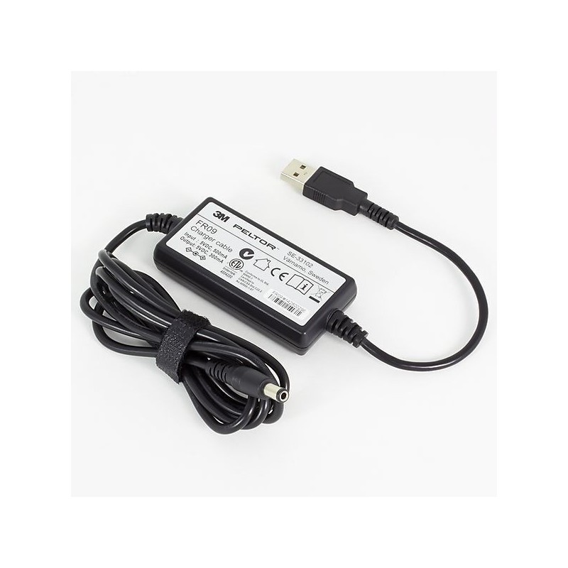 Chargeur USB Peltor FR09 Pour Batterie ACK053