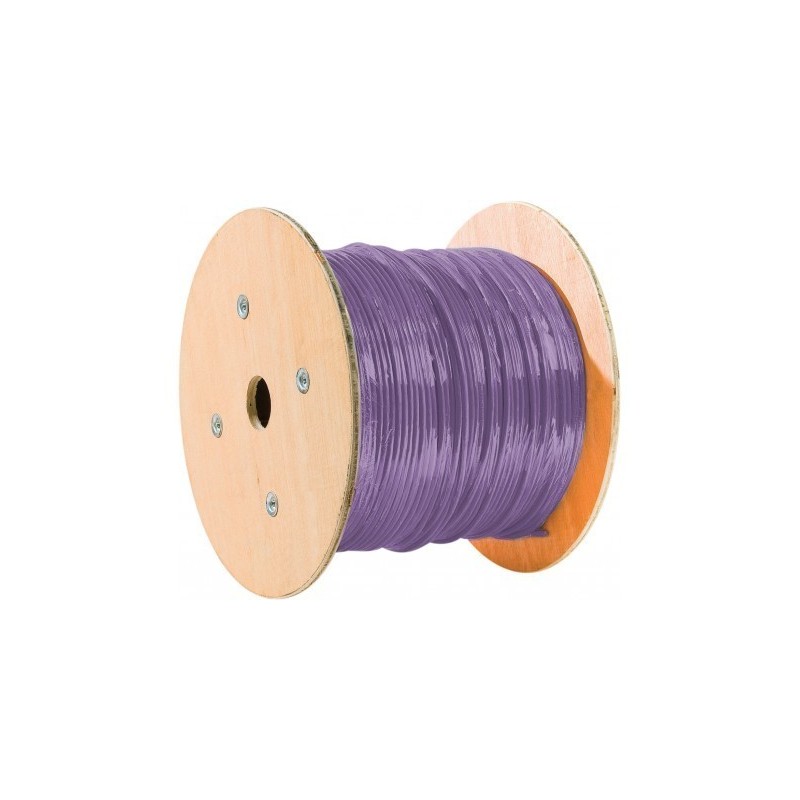 Dexlan cable monobrin f/ftp CAT6A violet LS0H RPC Eca - 500M