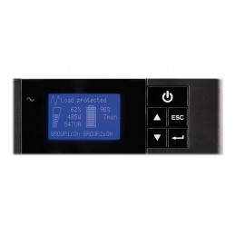 Eaton 5P 1550iR - Onduleur (rack-montable) - 1100 Watt - 1550 VA