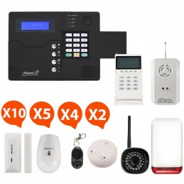 ALARME GSM ATLANTIC'S ST-V - KIT MIXTE - 01