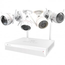 EZVIZ ezWireless Kit - Vault Plus 8 canaux + 4 caméras IP ezGuard Plus