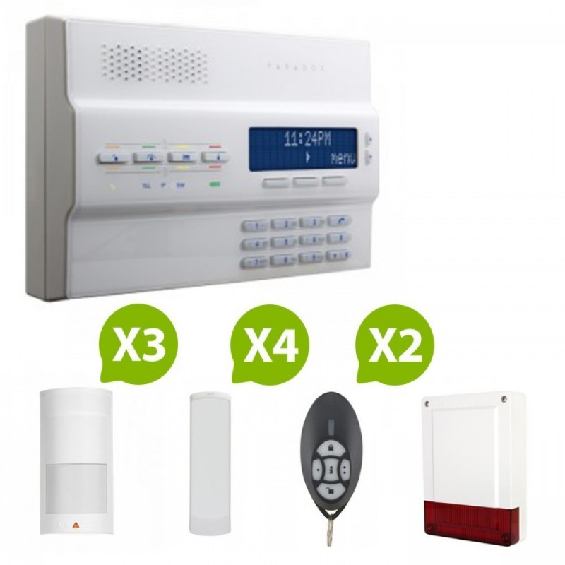 ALARME SANS FIL PARADOX MAGELLAN MG-6250 KIT 6 ALARME SANS FIL PARADOX MAGELLAN MG-6250 KIT 6