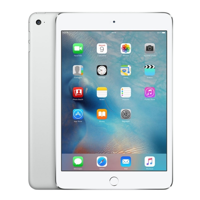 Apple iPad mini 4 avec écran Retina Wi-Fi 128 Go Argent
