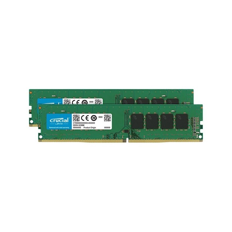 Crucial DDR4 16 Go (2 x 8 Go) 2666 MHz CL19 SR X8
