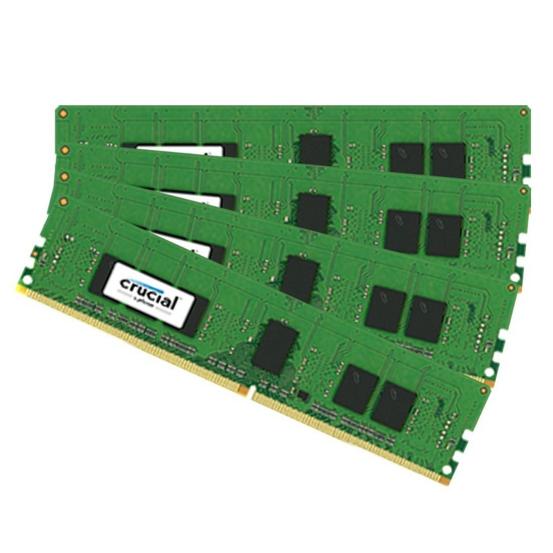 Crucial DDR4 16 Go (4 x 4 Go) 2400 MHz CL17 ECC Registered SR X8