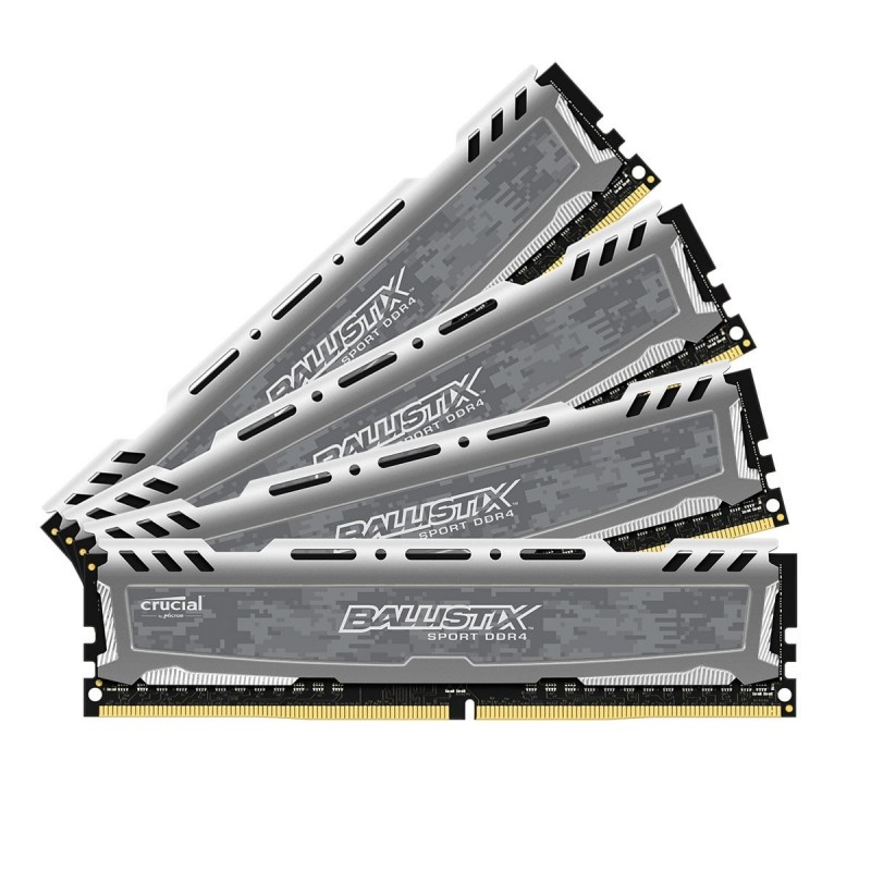 Ballistix Sport LT 32 Go (4 x 8 Go) DDR4 2400 MHz CL16 SR