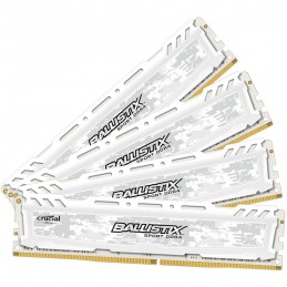 Ballistix Sport LT White 32 Go (4 x 8 Go) DDR4 2400 MHz CL16 DR