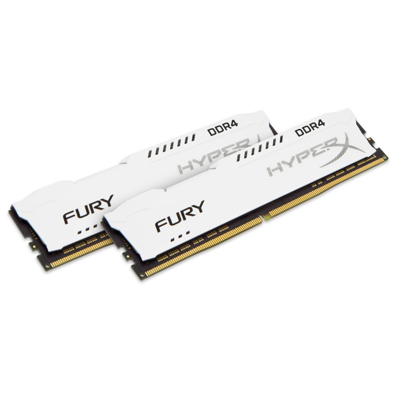 HyperX Fury Blanc 32 Go (2x 16Go) DDR4 3200 MHz CL18 HyperX Fury Blanc 32 Go (2x 16Go) DDR4 3200 MHz CL18