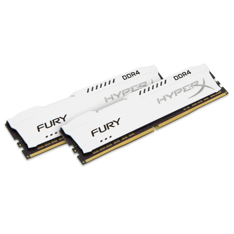 HyperX Fury Blanc 32 Go (2x 16Go) DDR4 3200 MHz CL18