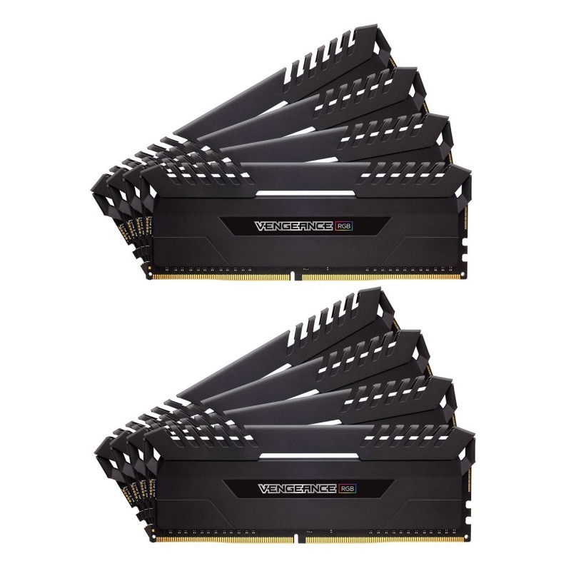 Corsair Vengeance RGB Series 64 Go (8x 8 Go) DDR4 2666 MHz CL16