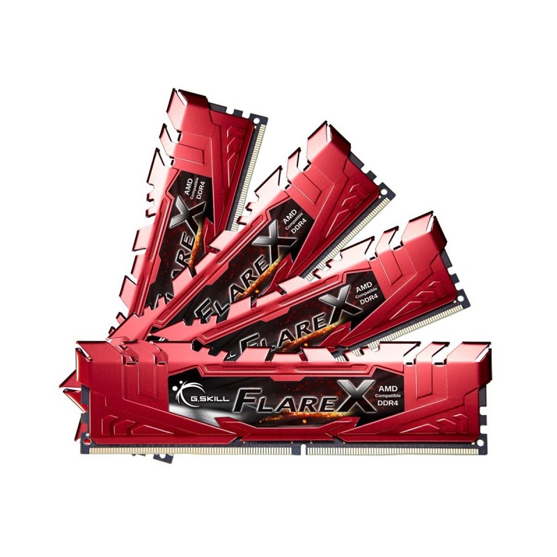 G.Skill Flare X Series Rouge 32 Go (4x 8 Go) DDR4 2133 MHz CL15 G.Skill Flare X Series Rouge 32 Go (4x 8 Go) DDR4 2133 MHz CL15