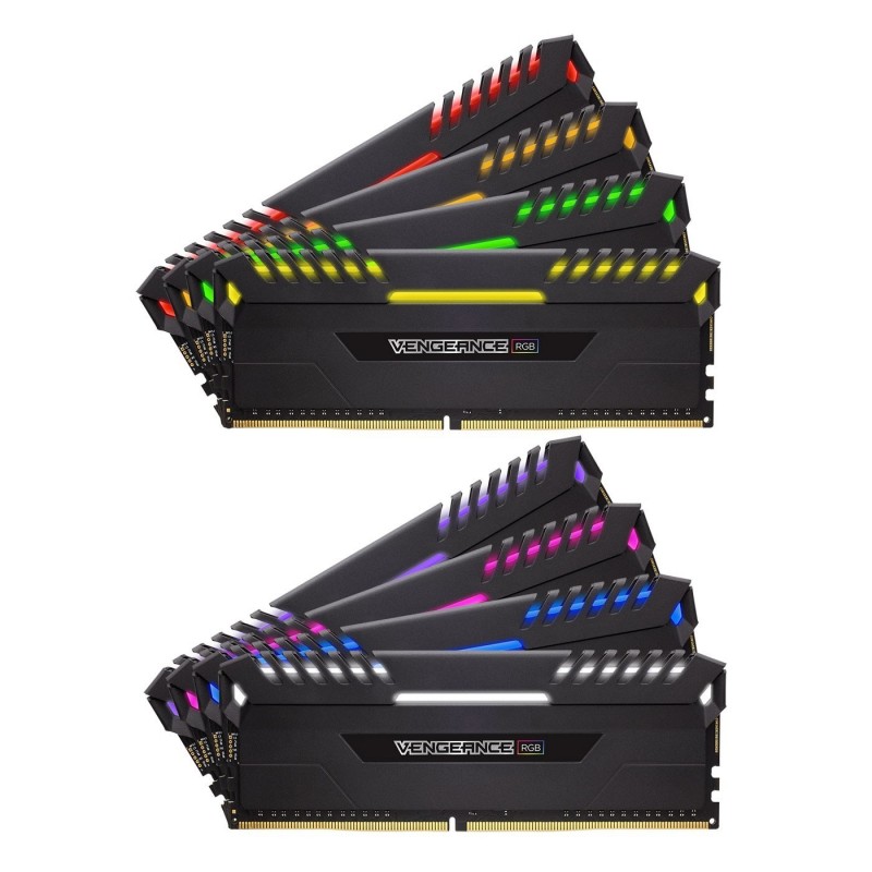 Corsair Vengeance RGB Series 64 Go (8x 8 Go) DDR4 3200 MHz CL16