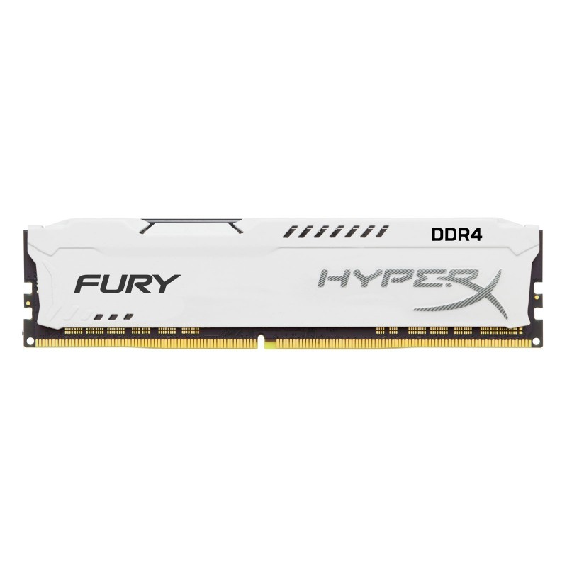 HyperX Fury Blanc 8 Go DDR4 3466 MHz CL19 HyperX Fury Blanc 8 Go DDR4 3466 MHz CL19