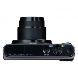 Canon PowerShot SX620 HS Noir + Cullmann Malaga Compact 300 Noir