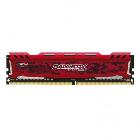 Ballistix Sport 8 Go DDR4 2400 MHz CL16 DR - Rouge