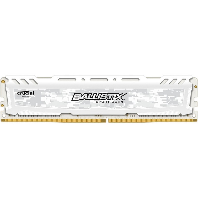 Ballistix Sport LT White 8 Go DDR4 2400 MHz CL16 DR