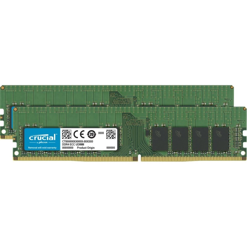Crucial DDR4 32 Go (2 x 16 Go) 2933 MHz ECC Registered CL21 DR