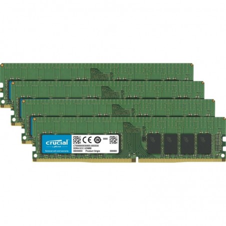 Crucial DDR4 128 Go (4 x 32 Go) 2933 MHz ECC Registered CL21 DR