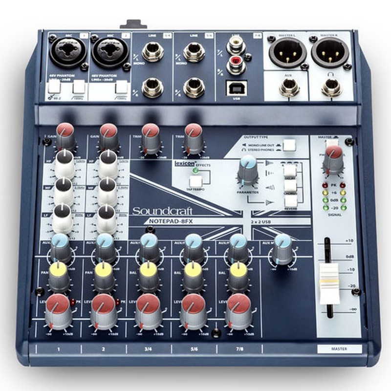 Soundcraft NotePad-8FX