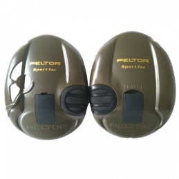 Coquilles kaki pour Peltor SportTac