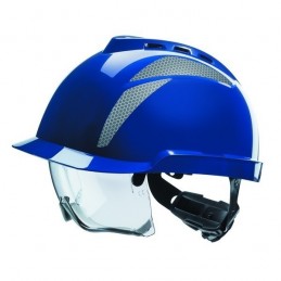 Casque de Chantier MSA V-Gard 930 Ventilé - Bleu