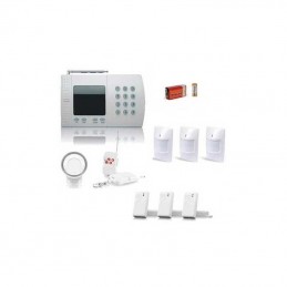 Kit alarme sans fil de 6 zones, large box