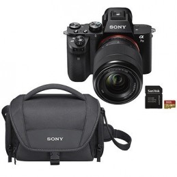 Sony Alpha 7 II + 28-70 mm + LCS-U21 Noir + SanDisk Extreme