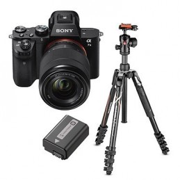 Sony Alpha 7 II + 28-70 mm + NP-FW50 + Manfrotto Befree