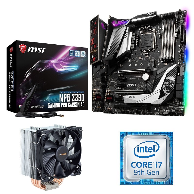 Kit Upgrade PC Core i7 MSI MPG Z390 GAMING PRO CARBON AC