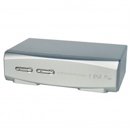 Lindy Switch KVM Pro DisplayPort 1.2 / USB 2.0 / Audio (2