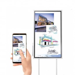 Kit Visioconférence Tableau Interactif Avec Pied Roulant