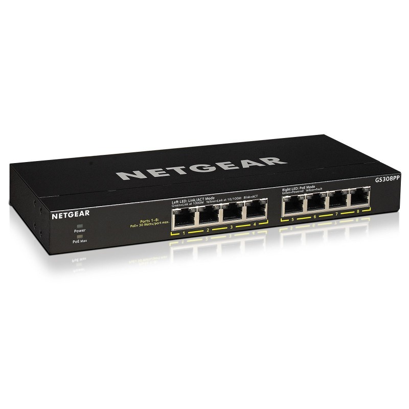 Switch Netgear GS308PP Switch Netgear GS308PP