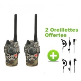 Pack De 2 Midland G9 Camouflage PRO + Oreillettes Offertes