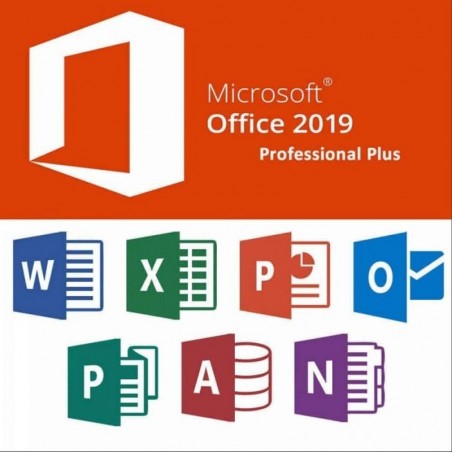 Microsoft Office 2019 Professional Plus | Licence pour 1PC