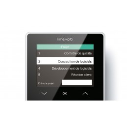 Pointeuse TIMEMOTO TM-818 SC CAPTEUR MIFARE ET RFID