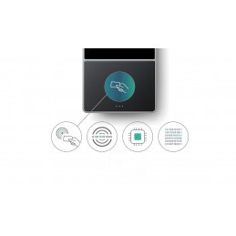 Pointeuse TIMEMOTO TM-818 SC CAPTEUR MIFARE ET RFID