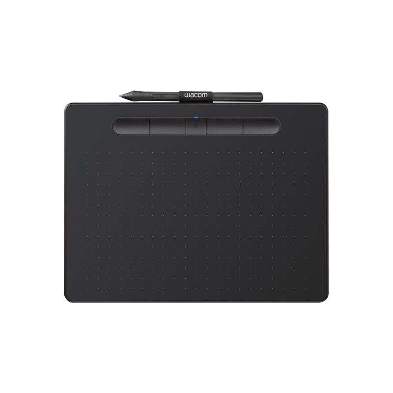 Wacom Intuos Pro Small - numériseur - Bluetooth, USB 2.0 - noir