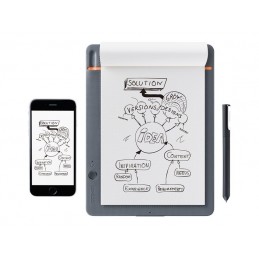 Wacom Bamboo Slate Small - numériseur - Bluetooth - gris moyen