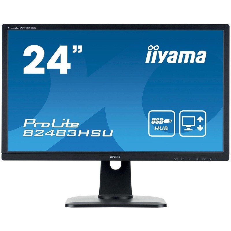 iiyama 24" LED - ProLite B2483HSU-B1DP iiyama 24" LED - ProLite B2483HSU-B1DP