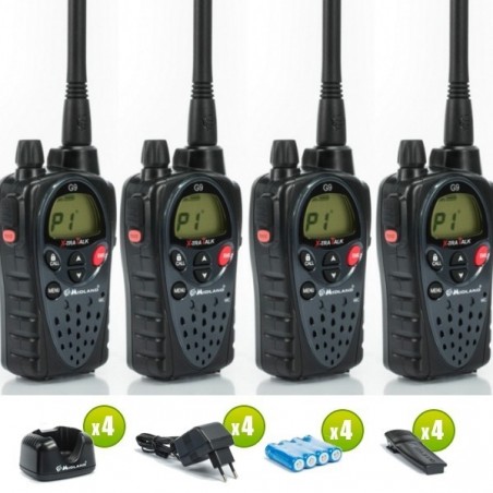 Pack De 4 Alan Midland G9 Plus