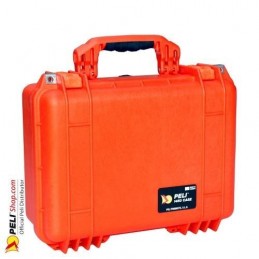 Valise Peli 1450 Orange Avec Mousse