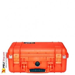 Valise Peli 1450 Orange Avec Mousse