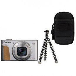Canon PowerShot SX740 HS Argent + Etui + Gorillapod