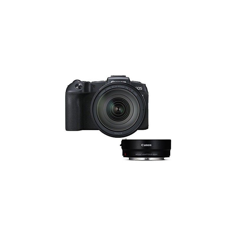 Canon EOS RP + RF 24-105mm f/4L IS USM + EF-EOS R Canon EOS RP + RF 24-105mm f/4L IS USM + EF-EOS R
