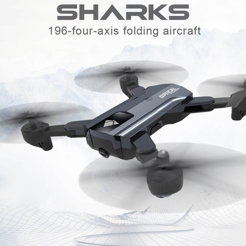 YONIS Drone Caméra Double objectif Noir Y-10350