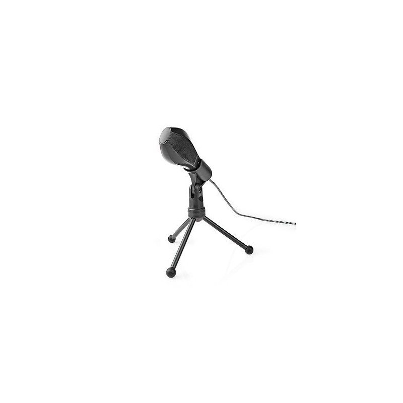 Nedis Microphone filaire double condensateur Tripod USB