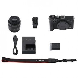 Canon EOS M6 Mark II Noir + 15-45mm + Viseur,abidjan