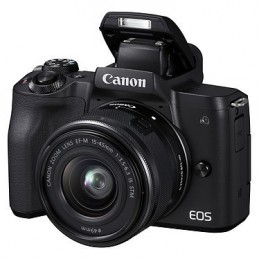 Canon EOS M50 Noir + EF-M 15-45 mm IS STM Noir + SB130 +