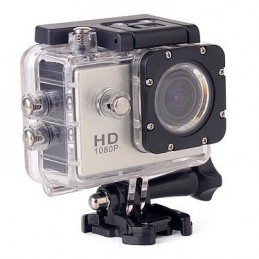 YONIS Caméra sport waterproof Argent Y-4495
