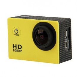 YONIS Caméra sport waterproof Jaune Y-4726